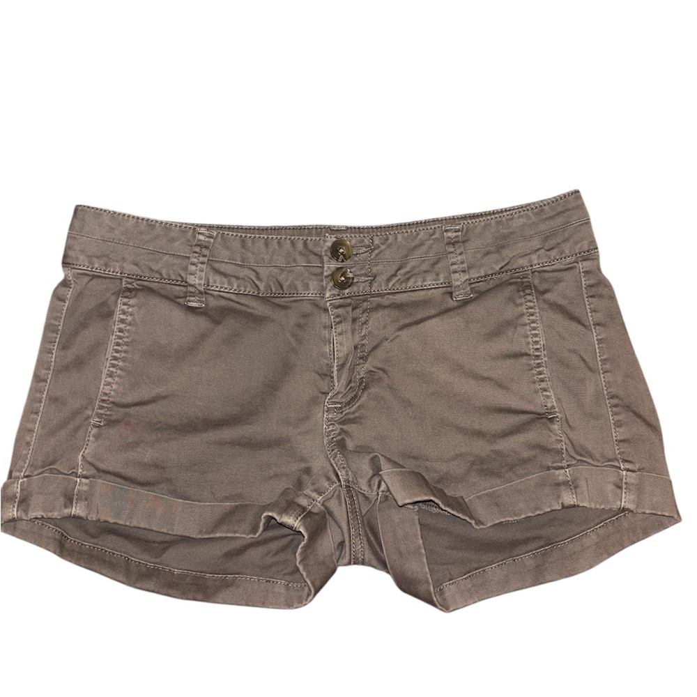 Express Tan Cargo Shorts Casual Style